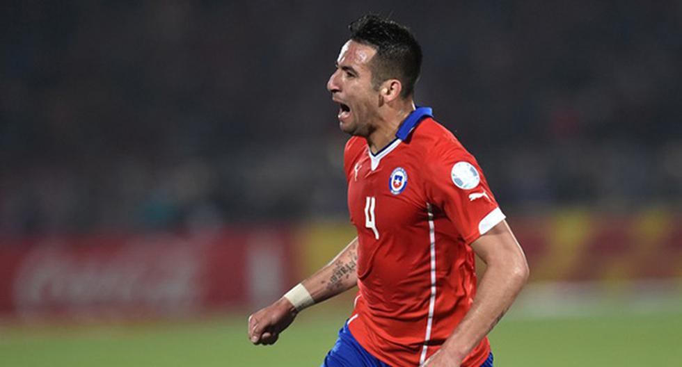 Mauricio Isla marcó el gol histórico de Chile. (Foto: AFP)