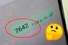 Por qué los jóvenes se envían mensajes con el número “7642″ en WhatsApp y qué significa