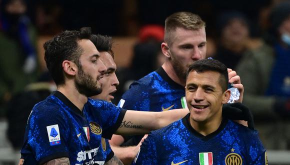 Inter de Milán se metió a semifinales de la Copa Italia. (Foto: AFP)