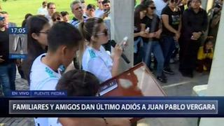 Juan Pablo Vergara: familia, amigos y compañeros despiden así al futbolista de Binacional [VIDEO]