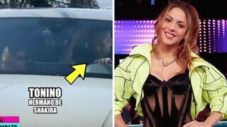 Shakira y su hermano llegan a casa donde vive Gerard Piqué junto a Clara Chía | VIDEO