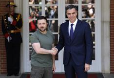 El presidente de Ucrania visita España para firmar un acuerdo de seguridad