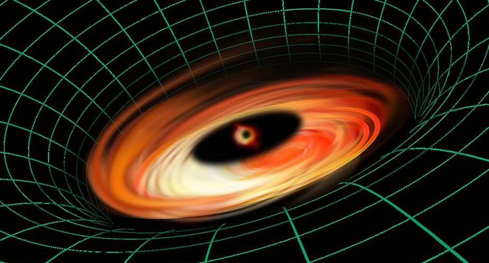 Astrónomos encontraron un delgado disco girando alrededor de un agujero negro supermasivo localizado a 130 millones de años luz de distancia pero, con base en las teorías actuales, el disco no debería existir.