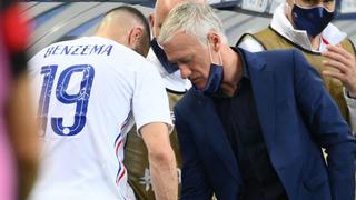 Deschamps apagó las alarmas sobre Benzema tras lesión: “No es nada dramático”