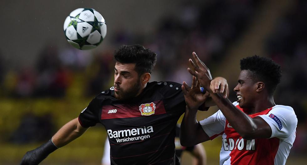 Mónaco vs Bayer Leverkusen igualaron en el Stade Luis II por la Champions League. (Foto: Getty)