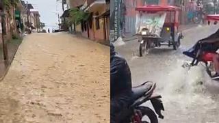 Tarapoto: reportan torrencial lluvia que provocó deslizamientos, inundaciones y accidentes menores