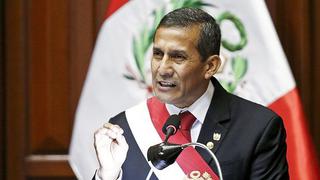 Ollanta Humala: su aprobación registra ligera reducción