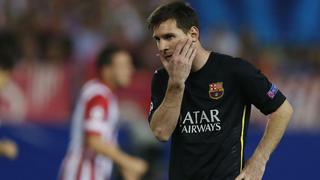 Messi, Neymar y los gestos de decepción tras el adiós del Barza