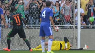 Courtois debutó en Chelsea con derrota 3-0 ante Werder Bremen