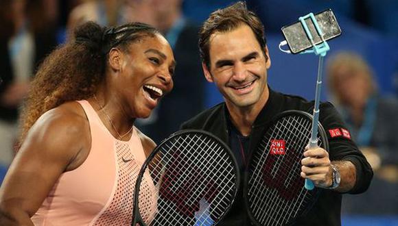 El equipo de Suiza, comandado por Roger Federer, se llevó la victoria ante su similar de Estados Unidos, liderado por Serena Williams. (Foto: AP)