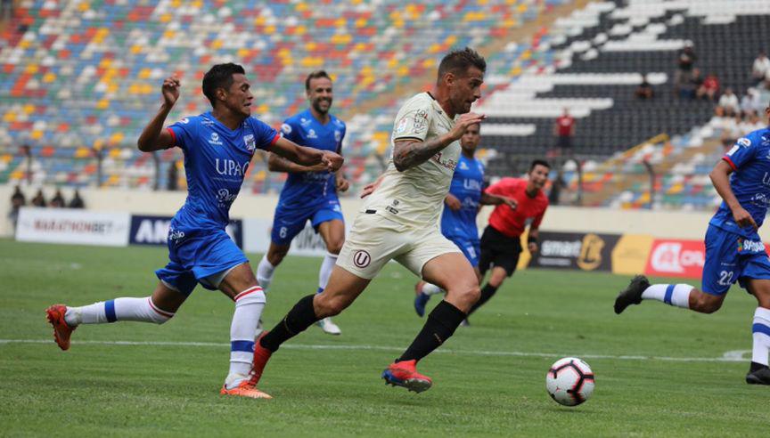 Universitario vs. Carlos A. Mannucci se enfrentaron por la jornada 4 de la Liga 1. Los cremas se llevaron la victoria gracias al gol de Germán Denis. (Foto: Universitario).