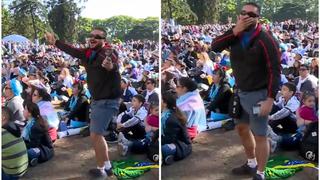 Un brasileño se burló de Argentina pese a estar rodeado de hinchas de la ‘Albiceleste’ | VIDEO