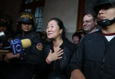 Keiko Fujimori recupera su libertad tras ocho días bajo detención