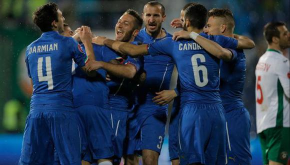 Italia empató agónicamente 2-2 con Bulgaria rumbo a la Euro