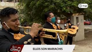 Mariachis se las rebuscan y vuelven a dar serenatas en cuarentena