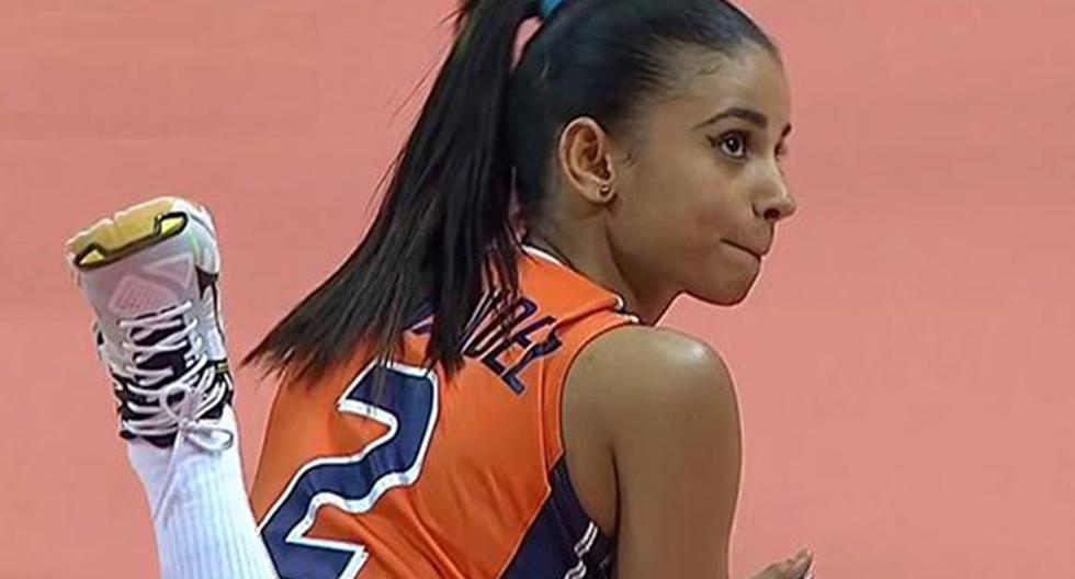 Winnifer Fernández es una de las voleibolistas más importantes de Repúbica Dominicana. (Foto: Captura)
