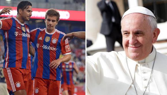 Con Claudio Pizarro: Papa Francisco recibirá al Bayern Múnich
