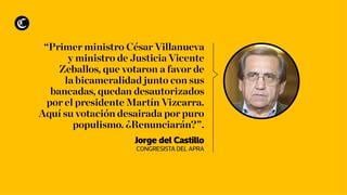 Vizcarra dice "no" a reforma sobre bicameralidad: estas son las reacciones