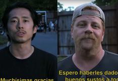 The Walking Dead: mira cómo se despidieron Glenn y Abraham de sus fans