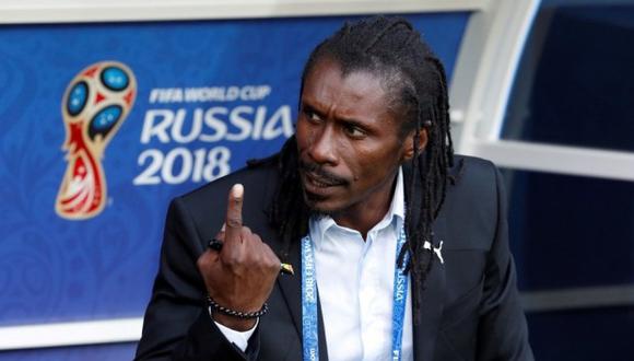 Aliou Cisse fue el ex capitán de Senegal en la Copa del Mundo 2002. Ahora es el entrenador en Rusia 2018, con apenas 42 años. Sueña con que un equipo africano gané el certamen, pero sobretodo que hayan más técnicos de raza negra. (Foto: Reuters)