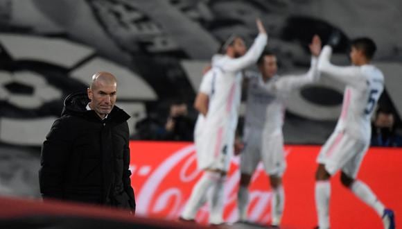 Zidane podría dejar el banquillo del Real Madrid al final de la temporada. (Foto: AFP)
