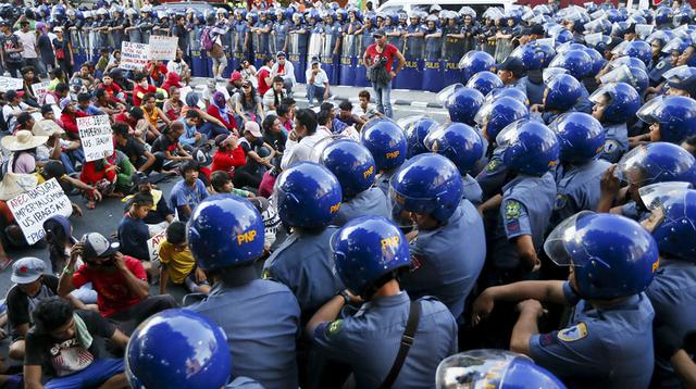 Cumbre del APEC desata protestas en Filipinas - 10