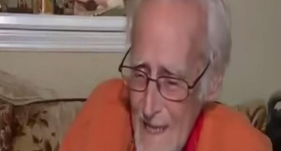 Anciano con cáncer llamó a emergencias para pedir comida. (Foto: Captura de YouTube)