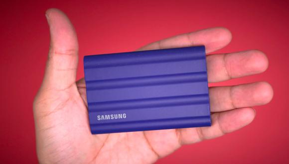 Este nuevo SSD portátil de Samsung tiene el tamaño de una tarjeta de crédito. (Foto: Samsung)