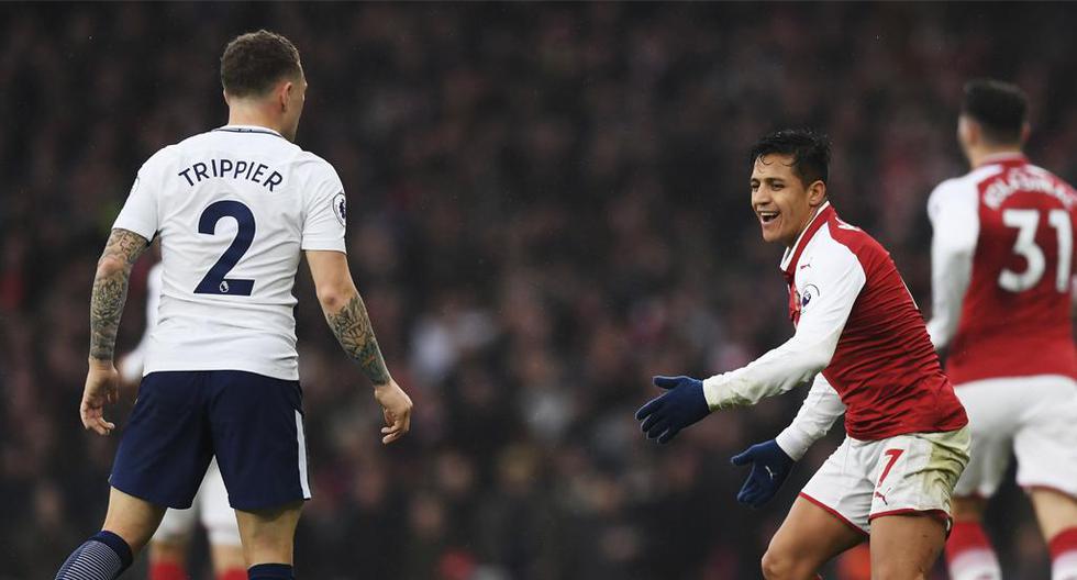 Arsenal vs Tottenham se enfrentaron en el Emirates Stadium por la Premier League. (Foto: Getty Images)