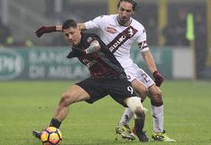 Milan vence al Torino en la Copa Italia y se verá las caras con la Juventus