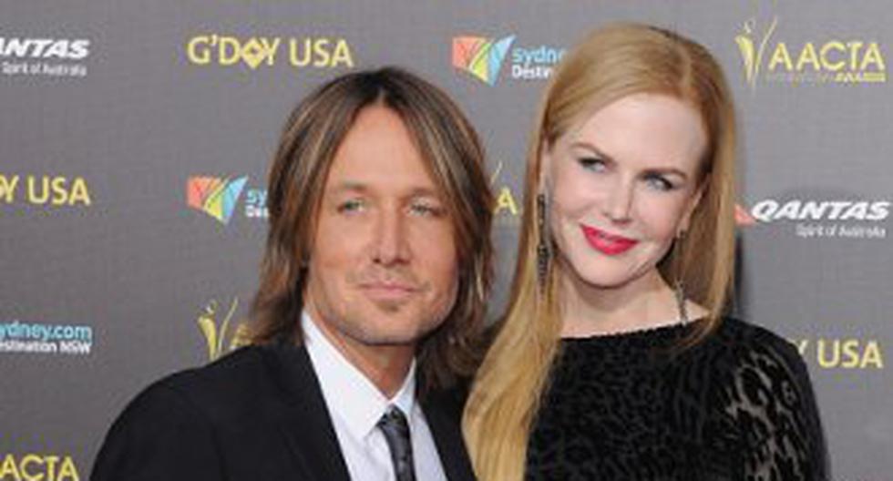 Keith Urban y Nicole Kidman. (Foto: Getty Images)