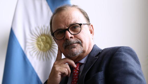 Enrique Vaca-Narvaja es embajador de Argentina en el Perú desde septiembre del 2020. Antes representó a su país ante Unasur, Mercosur y en las embajadas en Paraguay y Guatemala.