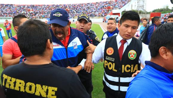 Manucci vs. Vallejo: José Soto fue denunciado por agredir a un polícia. (Foto: USI)