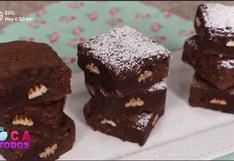 Tres minutos de dulzura: aprenda a preparar brownies 
