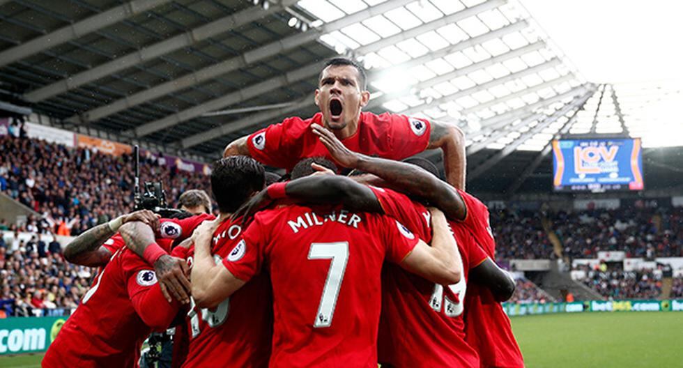 Liverpool derrota al Swansea en Gales y se pone segundo en la Premier League. (Foto: Getty Images)