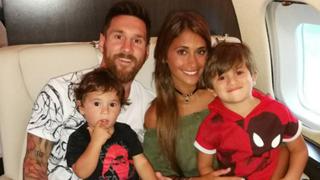 Lionel Messi y la tierna postal con su familia por Navidad