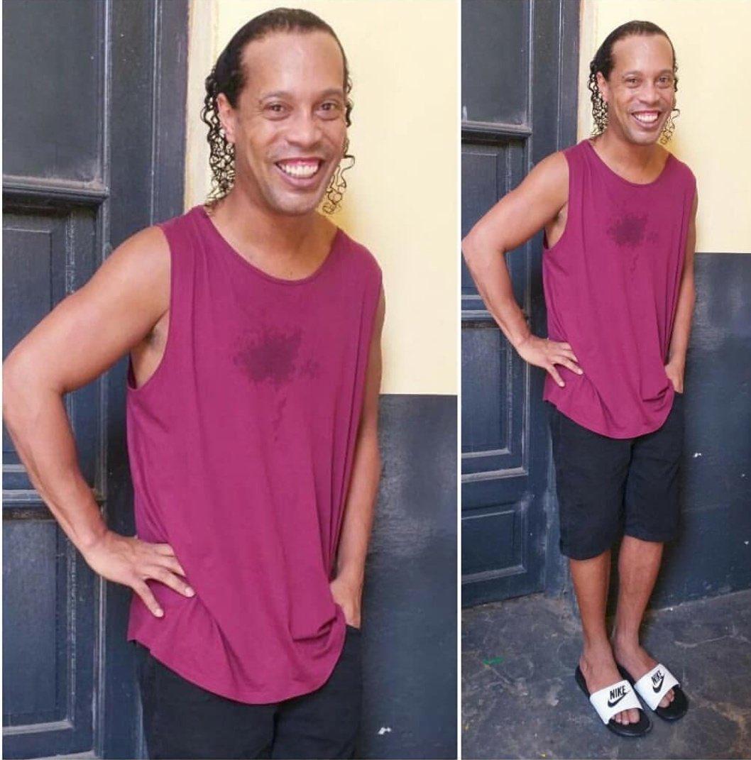 Ronaldinho está ubicado en el 'cuadrilatero, un sector de la cárcel  que alberga a policías con procesos judiciales, además de políticos procesados por corrupción y narcotraficantes. (Foto: Mundo Deportivo)