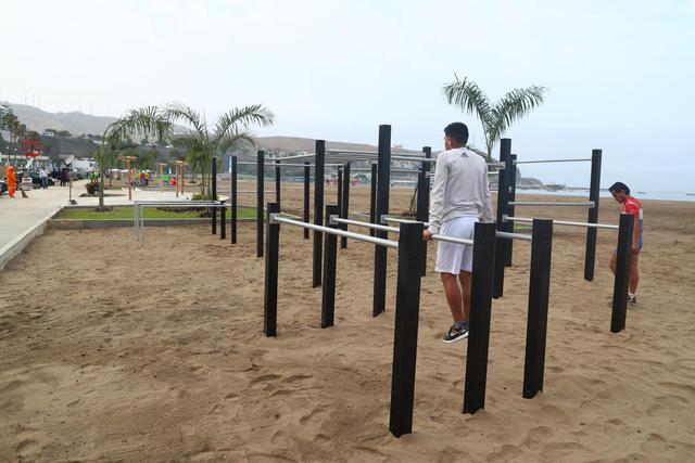 Zona para hacer deportes