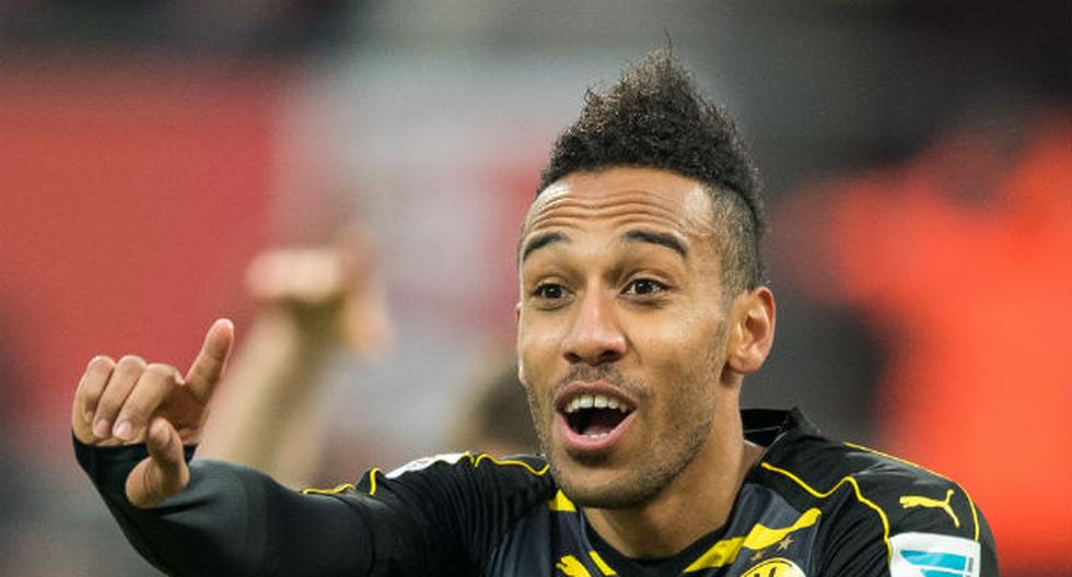 Aubameyang y la cifra que pide el Borussia Dortmund. (Foto: Getty Images)