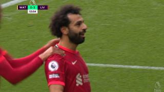 Dejó a tres en el camino: Salah se lució con brillante golazo en el Liverpool-Watford | VIDEO