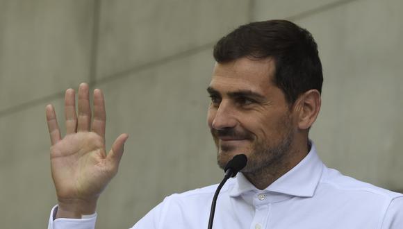 Casillas se alejó del fútbol tras sufrir infarto de miocardio en mayo del año pasado. (Foto: AFP)