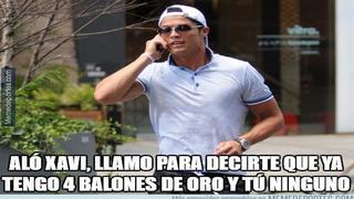 Cristiano Ronaldo: graciosos memes de su cuarto Balón de Oro
