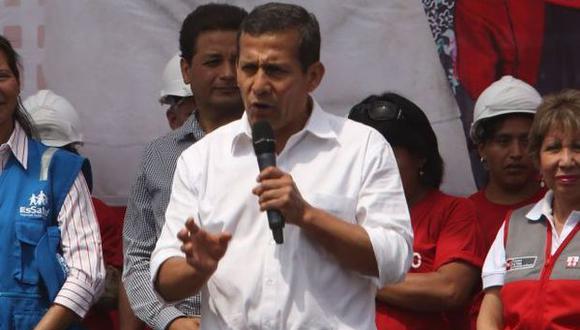 Humala dijo que analizará con prudencia eliminación de aporte