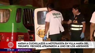Asesinan a mototaxista al intentar robar su vehículo en Villa María del Triunfo