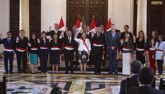 Dina Boluarte brinda un nuevo balance del Gobierno tras juramentación del ministro del Interior. (Foto: Julio Reaño / GEC)