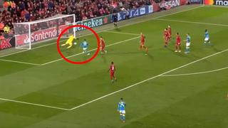 Liverpool vs. Napoli EN VIVO: portero Becker realizó sorprendente atajada para evitar el 1-1 por Champions