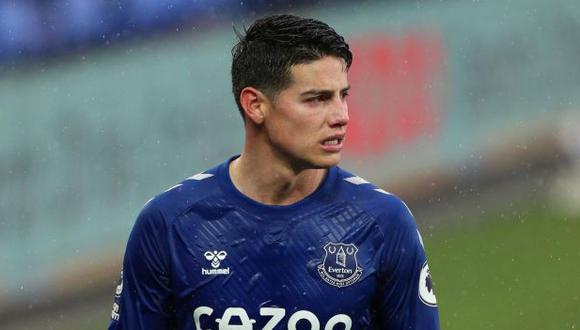 James Rodríguez dejó una frase polémica sobre el Everton. (Foto: Reuters)