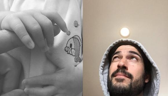 Instagram: 'Poncho' Herrera presenta a su hijo recién nacido