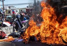Tres detenidos por quemar pertenencias de migrantes venezolanos en Chile
