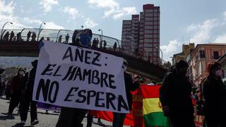 Bolivia: miles de manifestantes desafían el coronavirus y marchan contra la presidenta, Jeanine Áñez | FOTOS